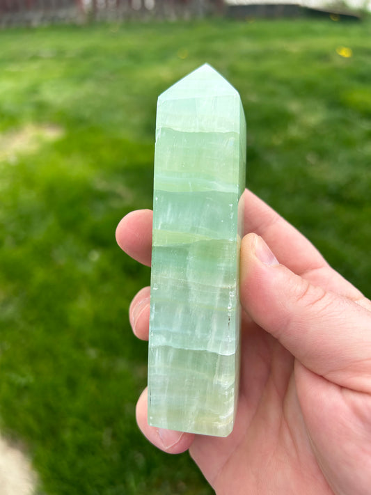 Green Caribbean Calcite Towers